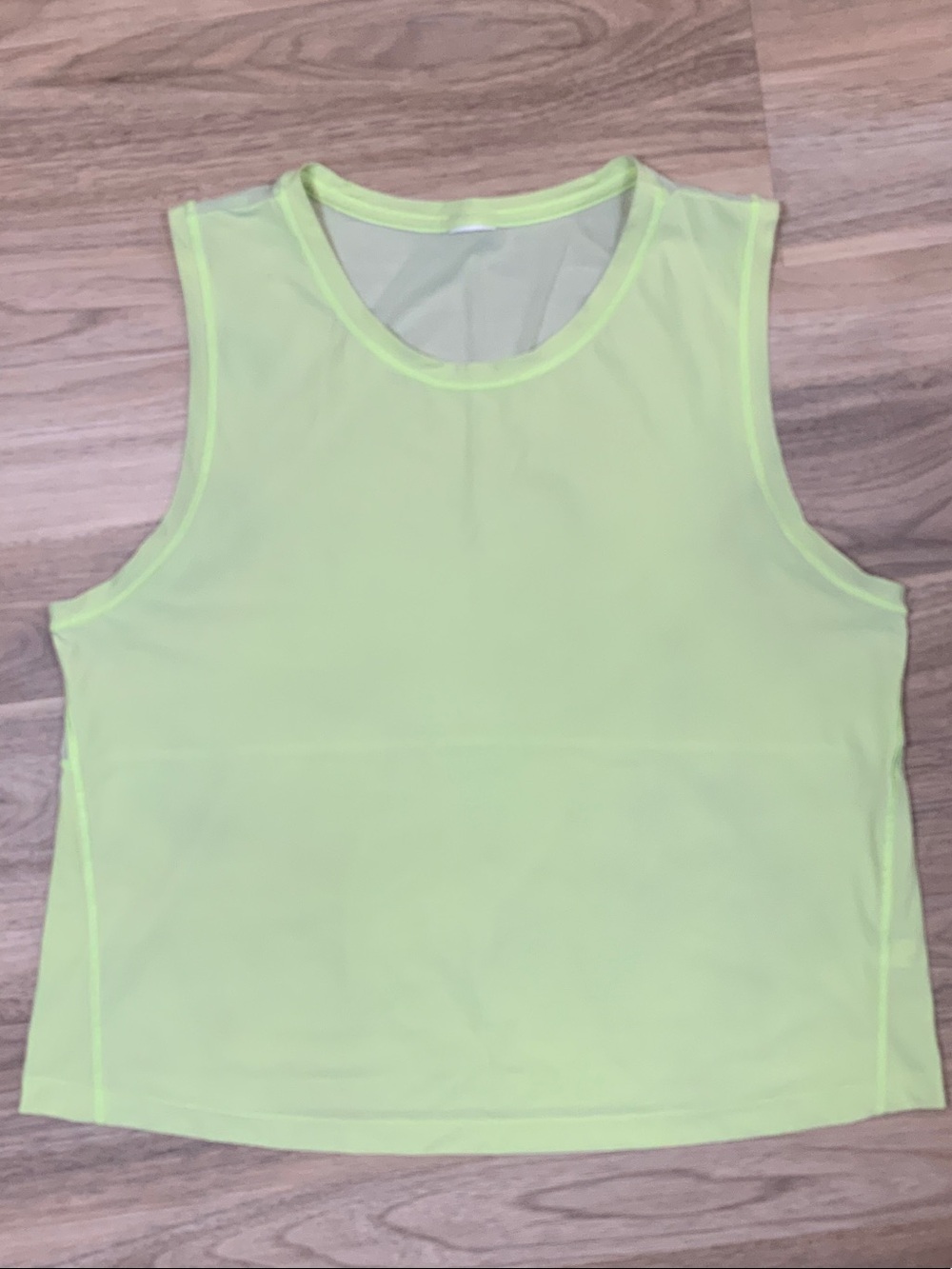 Athleta Neon Yellow Performance Tank